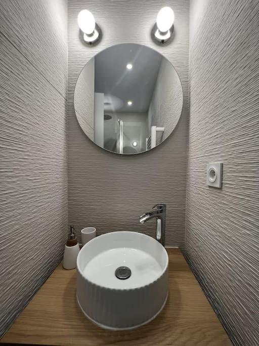 Superbe T2 Vue Mer, Clim, Parking Gratuit Canet-en-Roussillon Exterior photo